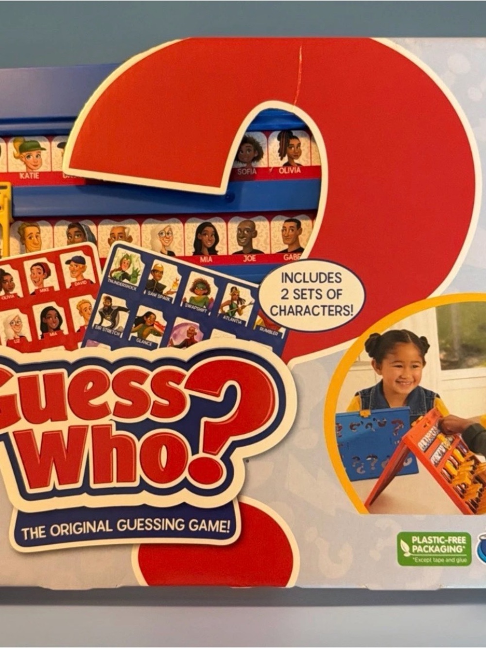 Hasbro Guess Who? Board Game - Red & Blue